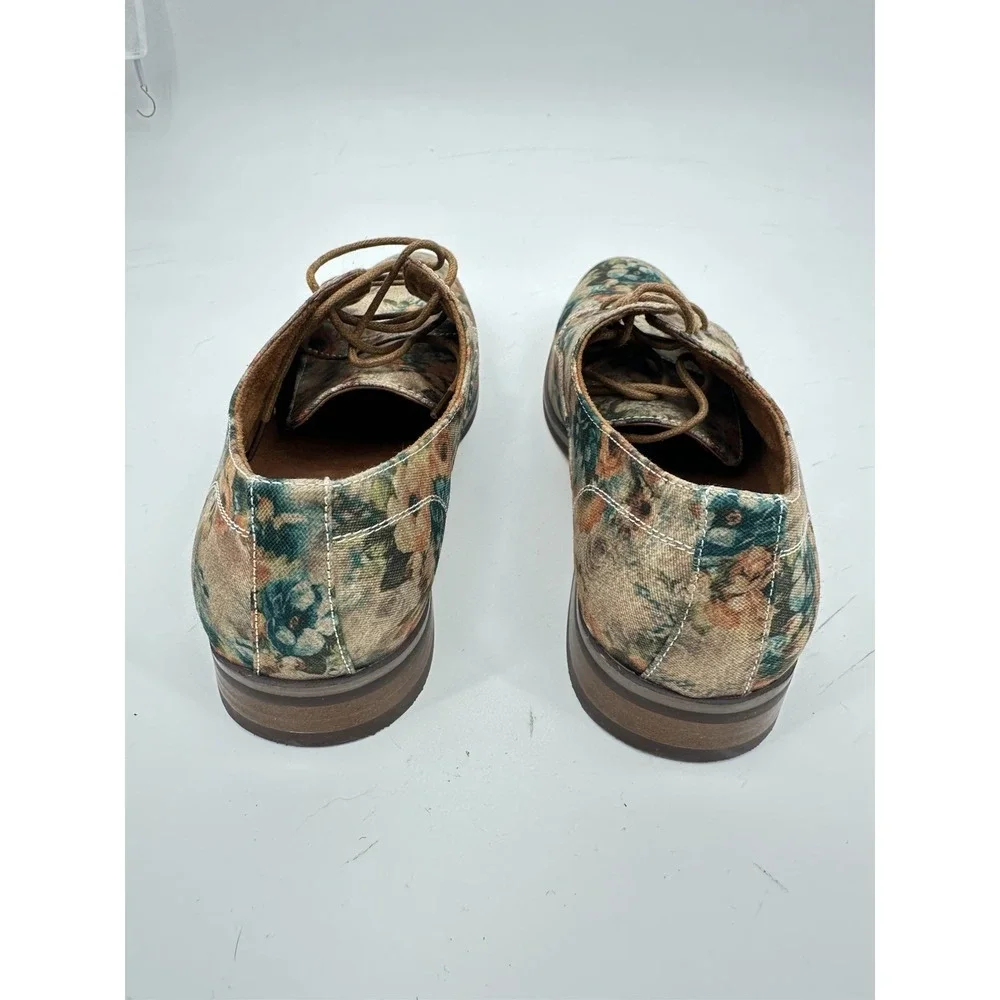 Polar Fox Paco Floral Derby Oxford Dress Shoes Modern Dandy Artcore Men Sz 10